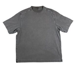 Abercrombie & Fitch Men's Premium Heavyweight Crew Neck Tee Brown, Size Medium